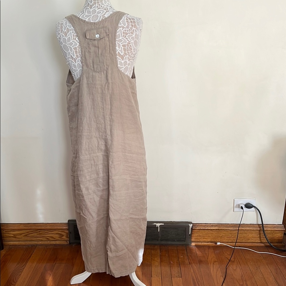 MATCH Sleeveless Tan Maxi Dress - Picture 6 of 10